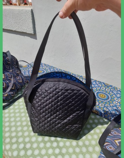 Helmet and Gloves Clamshell Bag
